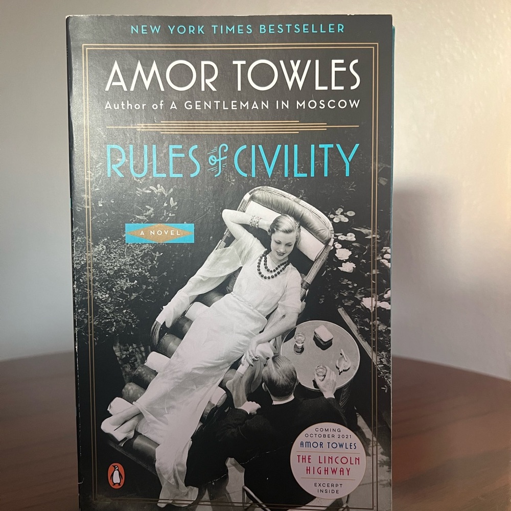 Rules of Civility by Amor Towles